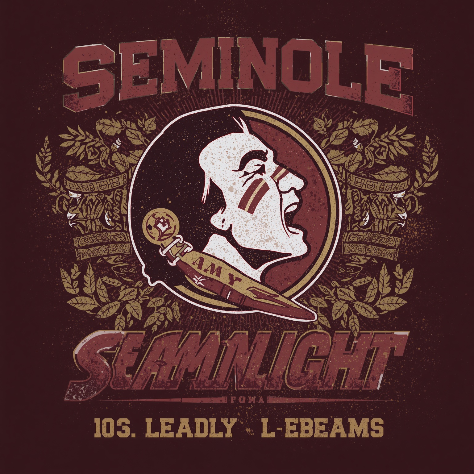 Seminole Spotlight: From Bowl Dreams to Big League Beams - painting of Florida State Seminoles venue