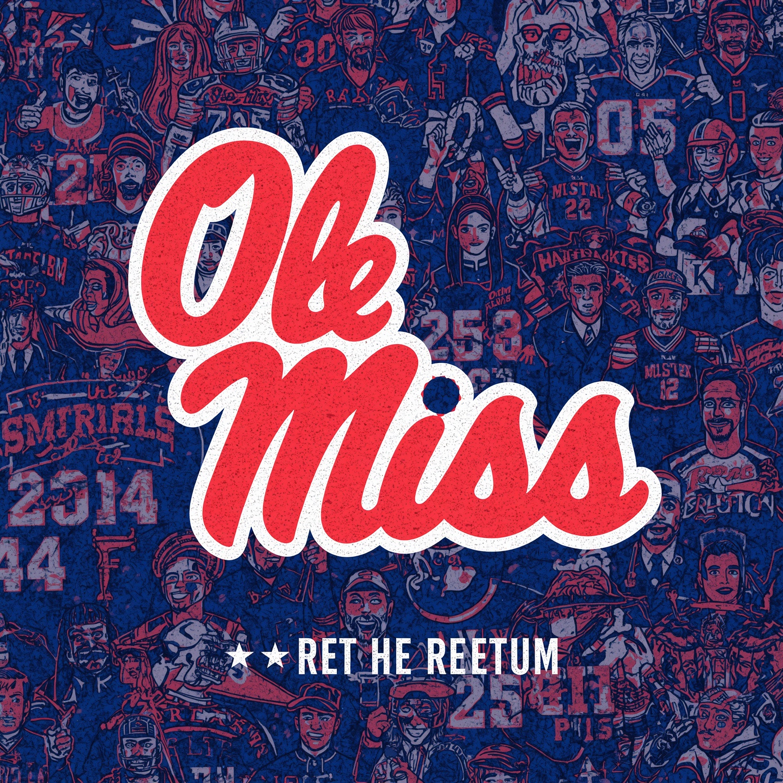 New Heroes and Highlights: Ole Miss Rebels’ Latest Triumphs - painting of Ole Miss Rebels football, baseball venue