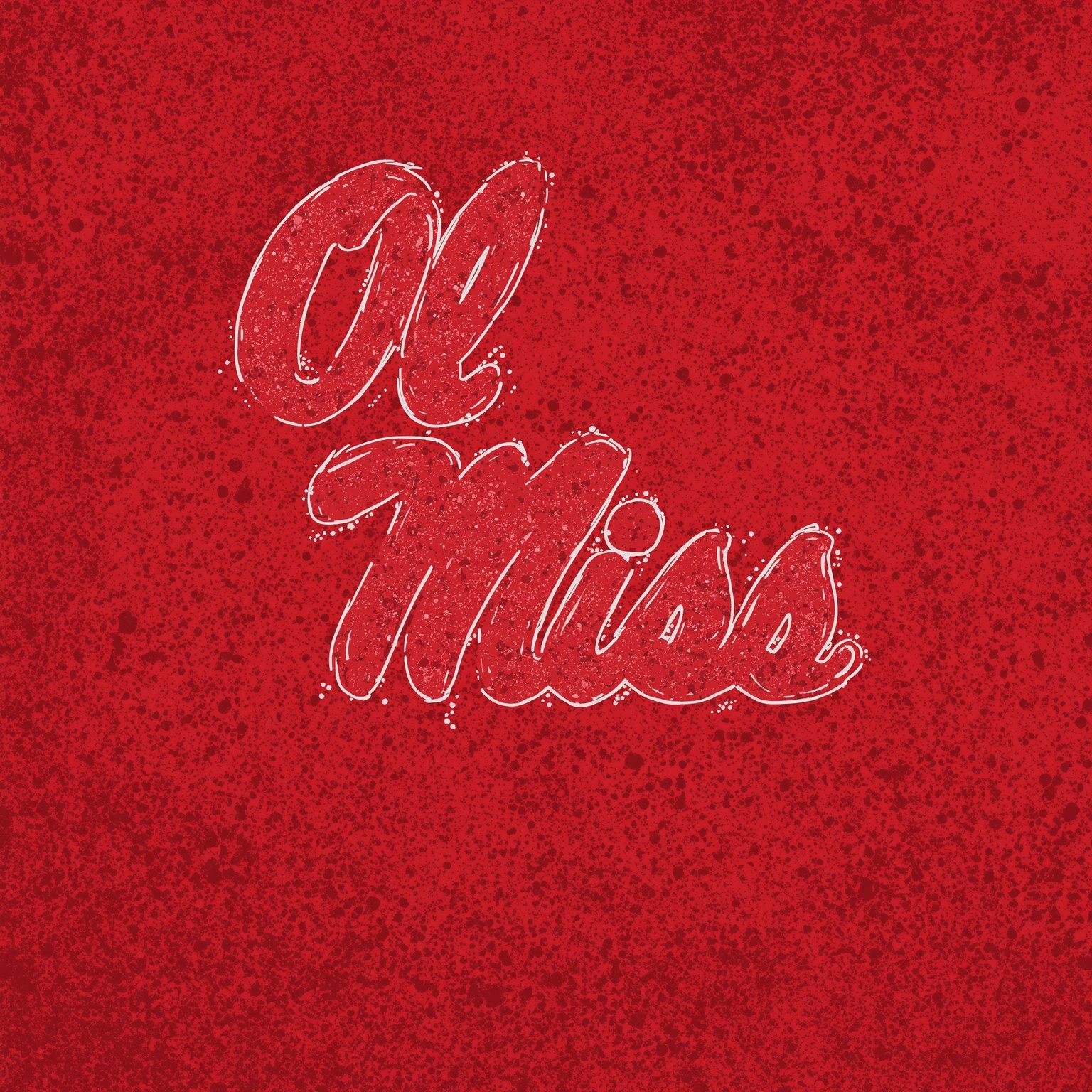Ole Miss Rebels: Rabe’s Rise & a Grueling Football Test - painting of Ole Miss Rebels baseball, football venue