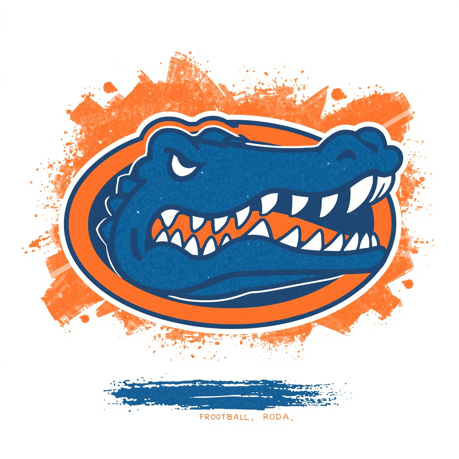 Gators Recruit Drama: Commitments and Comebacks - painting of Florida Gators football,basketball venue
