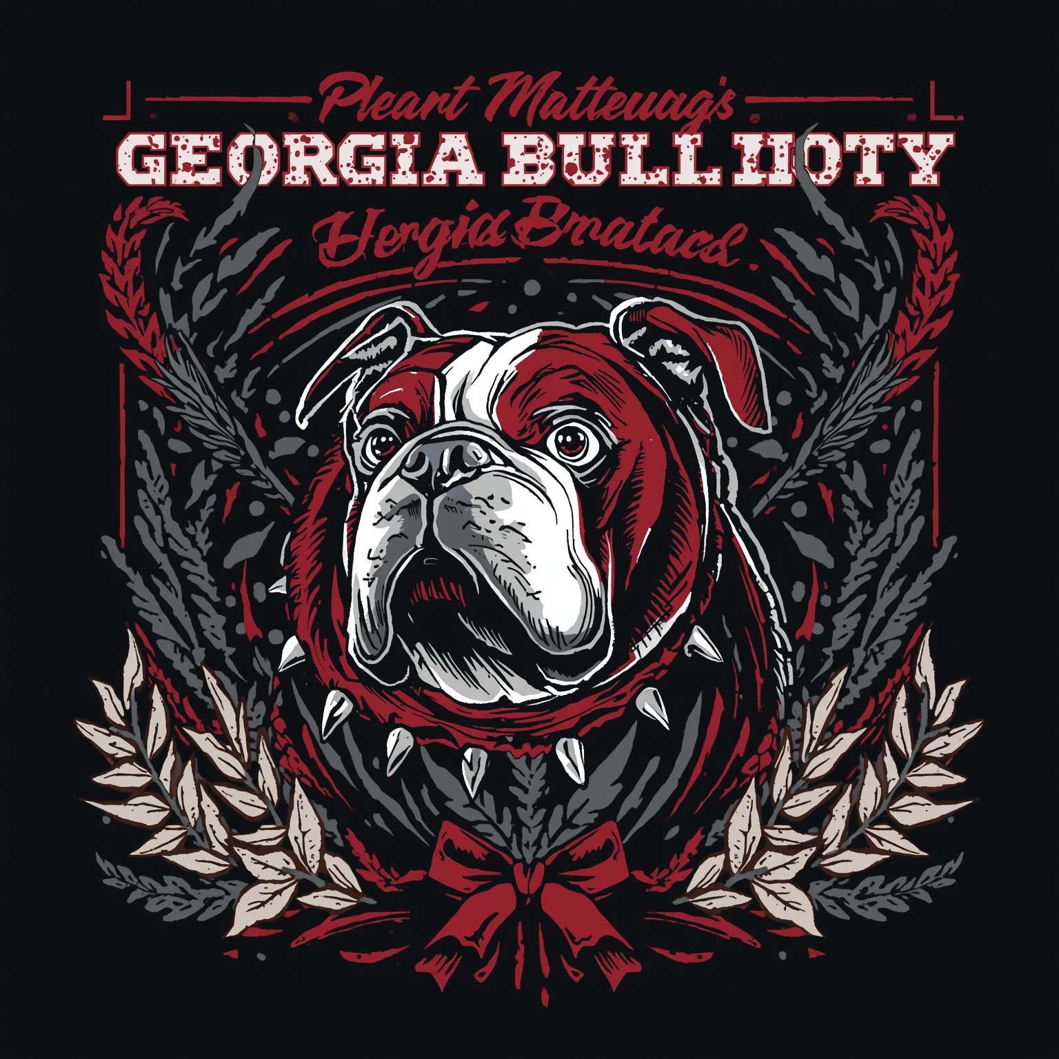Matthews Commits to A&M, Georgia Baseball Prevails - painting of Georgia Bulldogs football, baseball venue