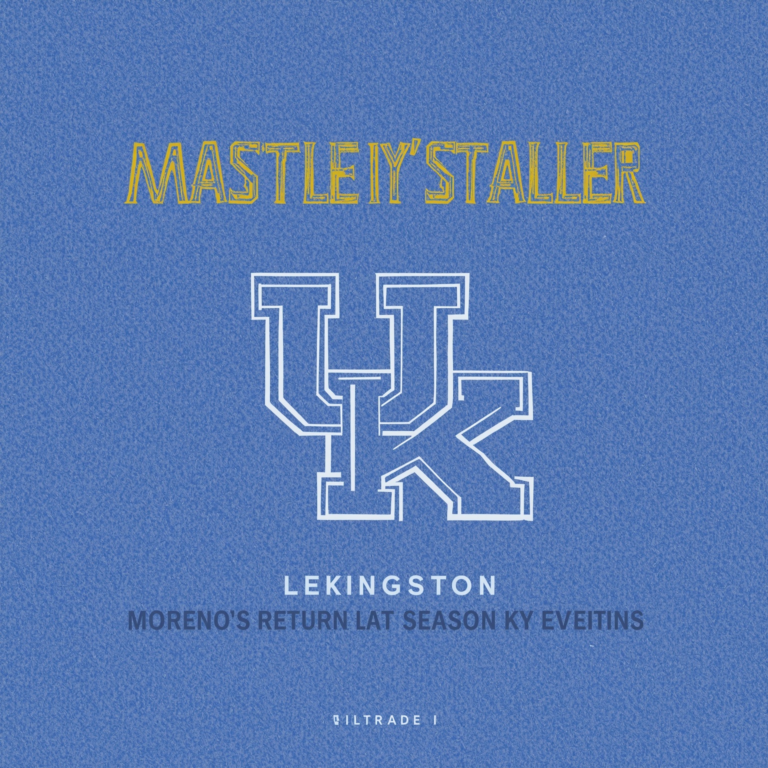 Moreno’s Return and Bold Season Predictions - painting of Kentucky Wildcats basketball venue
