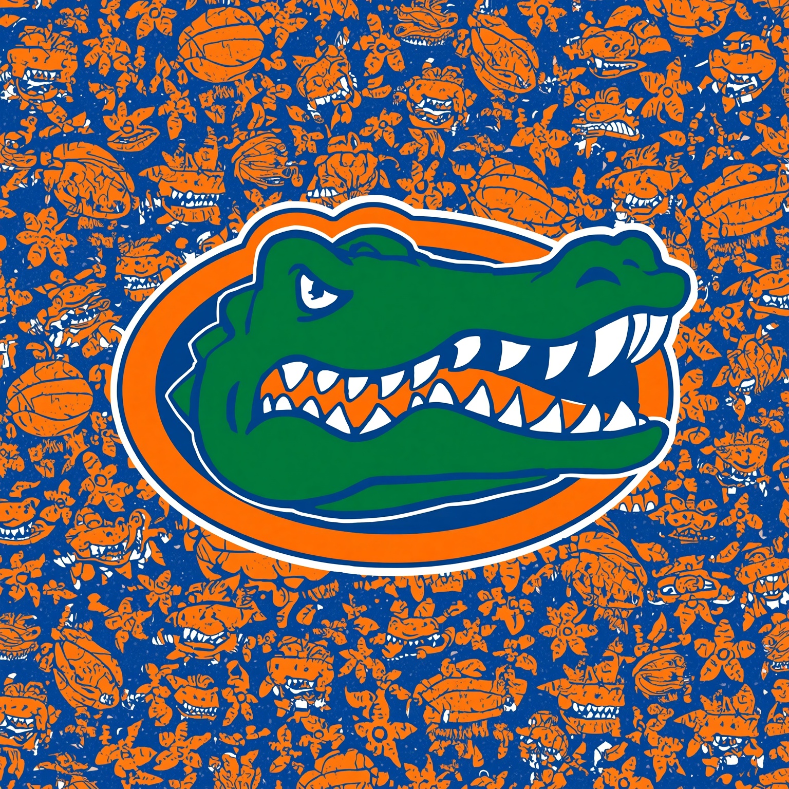 Gators’ Saga: Drama, Recruits & NCAA Milestones - painting of Florida Gators basketball football baseball venue