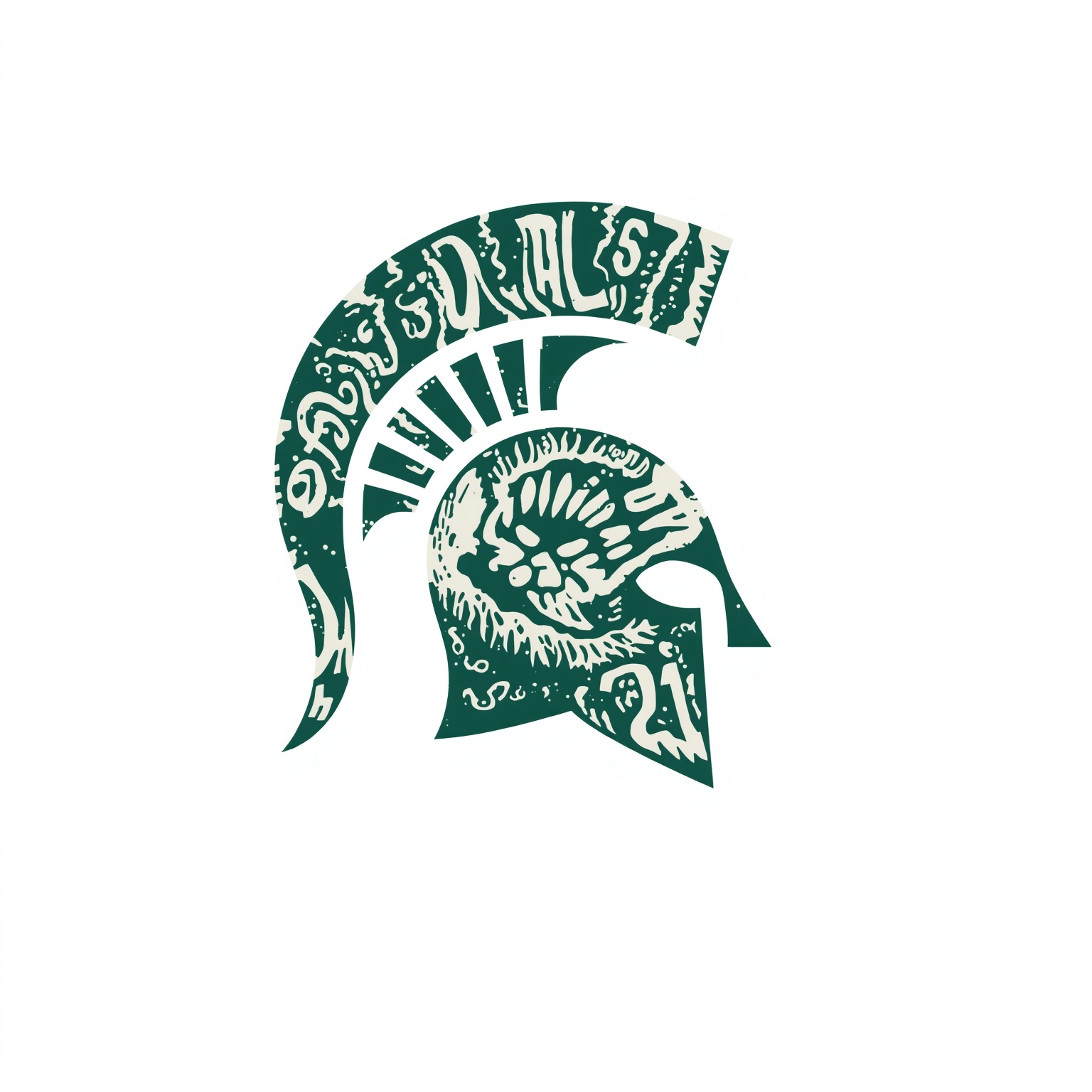 Spartans’ Big Men Court NBA Teams - painting of Michigan State Spartans basketball venue
