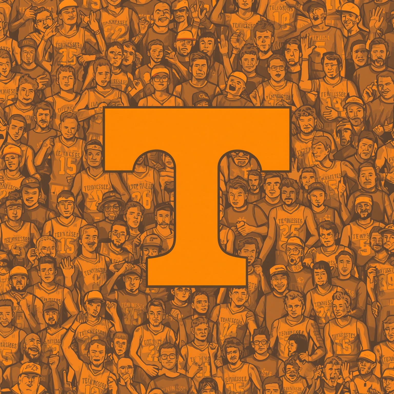 Tennessee Teams Gear Up for Big Matchups & Transfers - painting of Tennessee Volunteers basketball, baseball venue