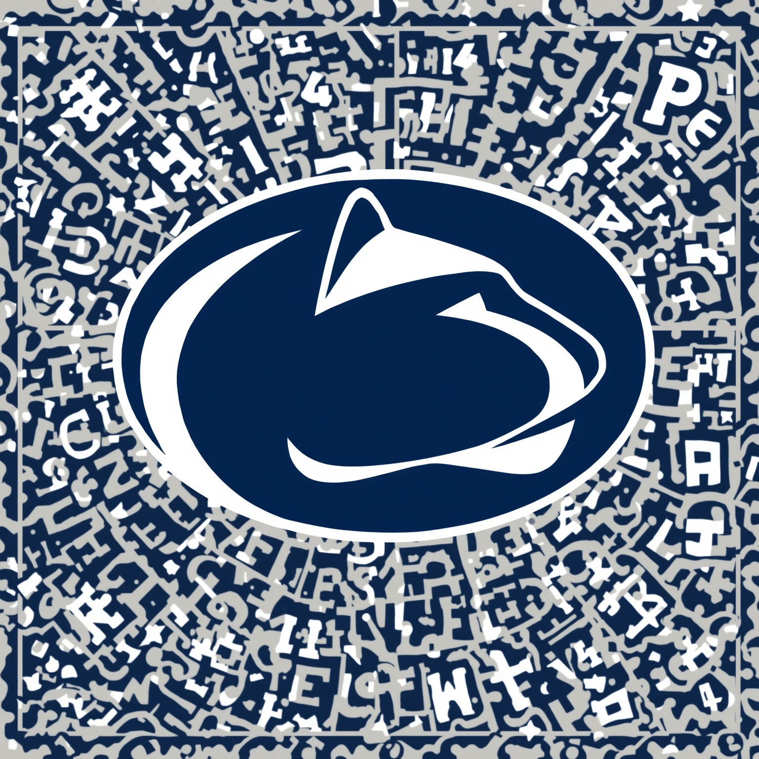Penn State's Athletic Power Play: Experience & Dominance - painting of Penn State Nittany Lions football venue