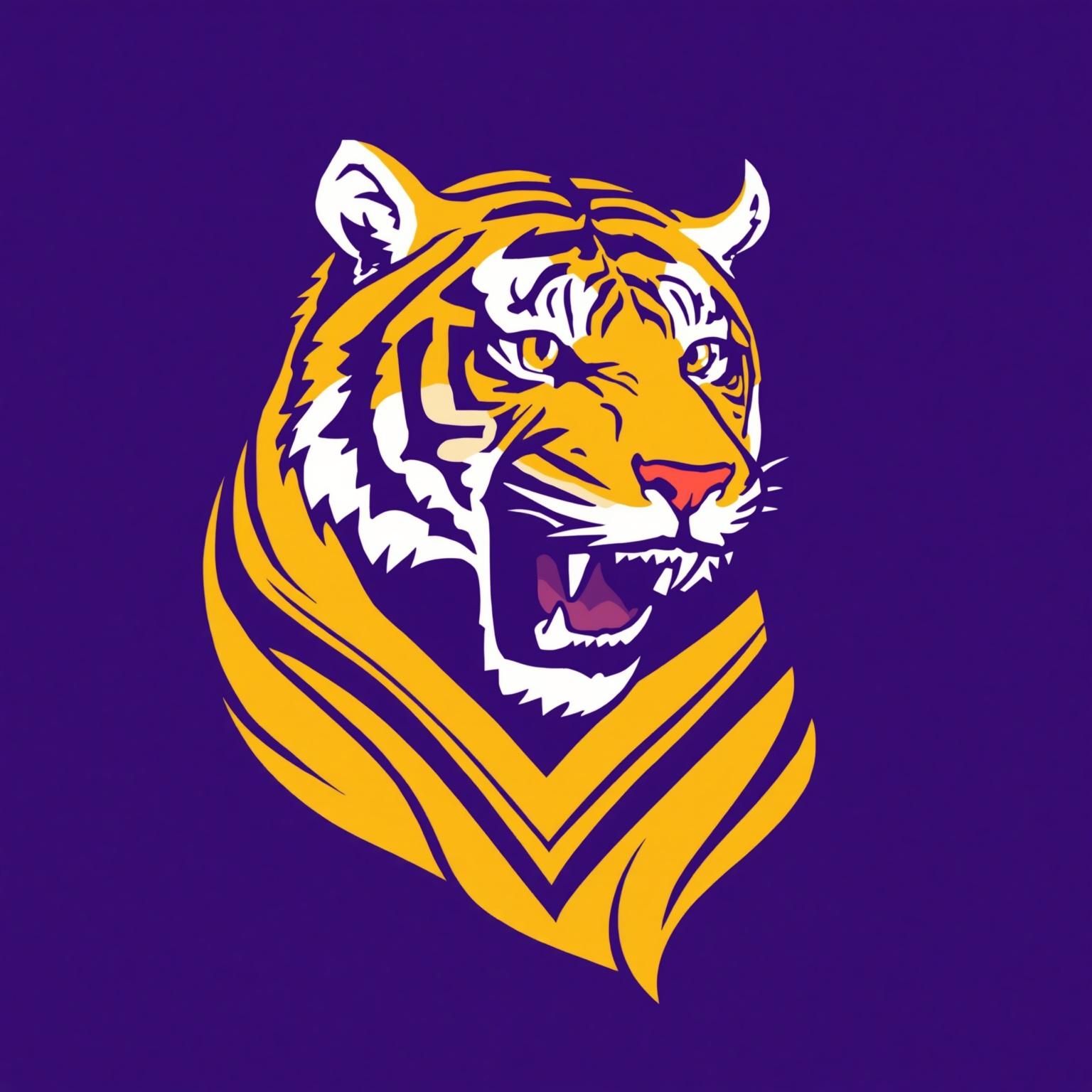 SEC Rivalries Heat Up: Tigers vs. Bulldogs & Longhorns - painting of LSU Tigers football venue