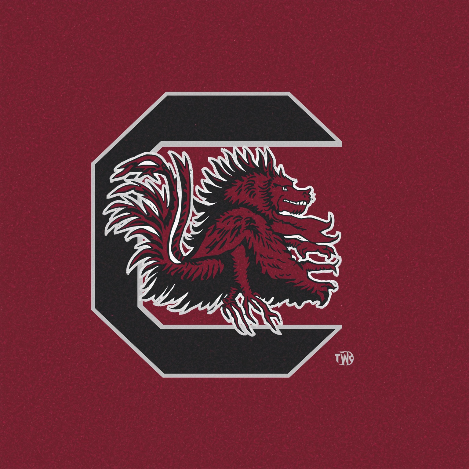 Gamecocks Shake Up Roster: Dismissal and Fresh Faces - painting of South Carolina Gamecocks football venue