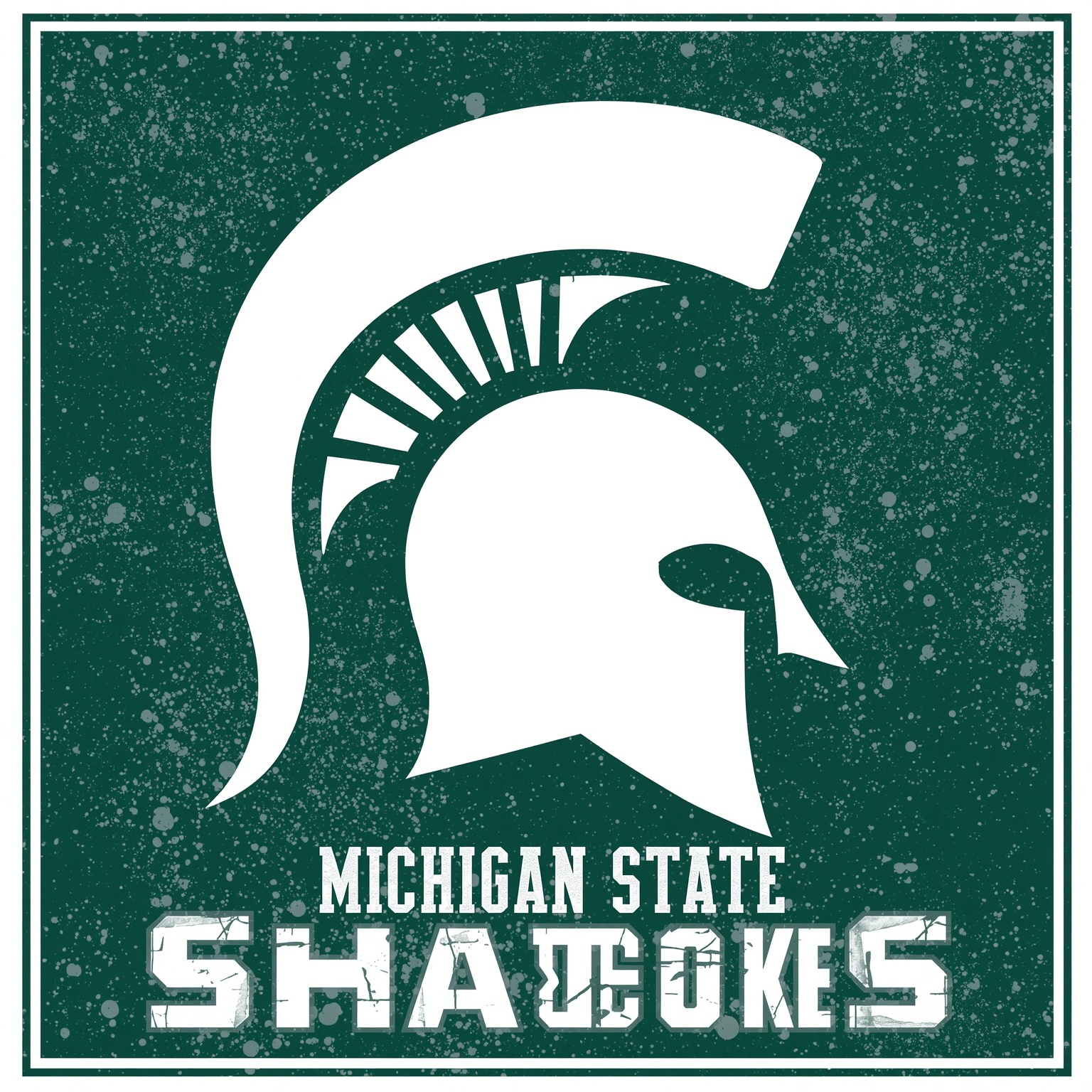 Spartan Shakeups: Scrimmage Stars to Coaching Chaos - painting of Michigan State Spartans basketball, football venue