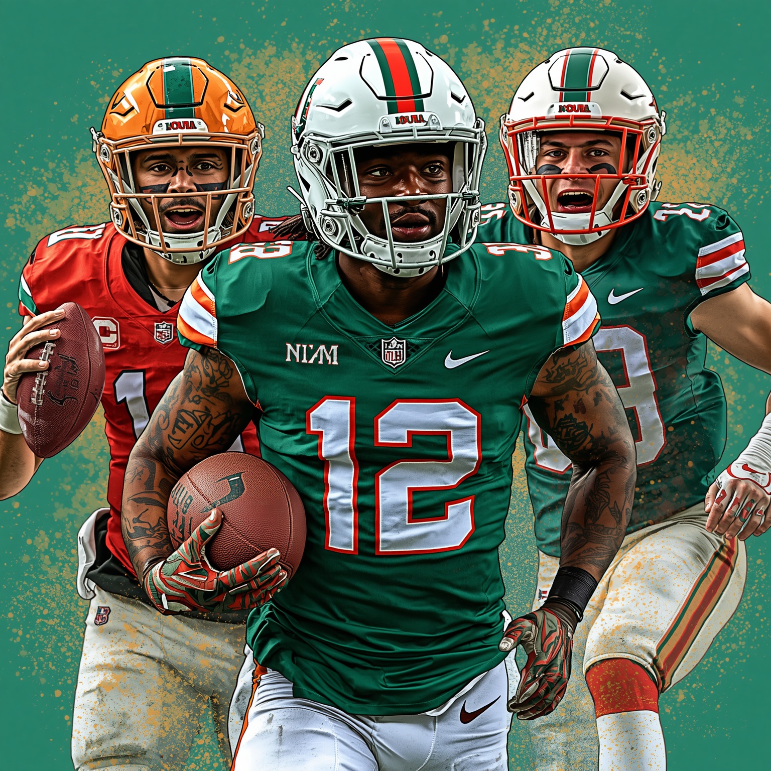 Five Miami Hurricanes Who Deserved EA Sports Cover - painting of Miami Hurricanes football venue