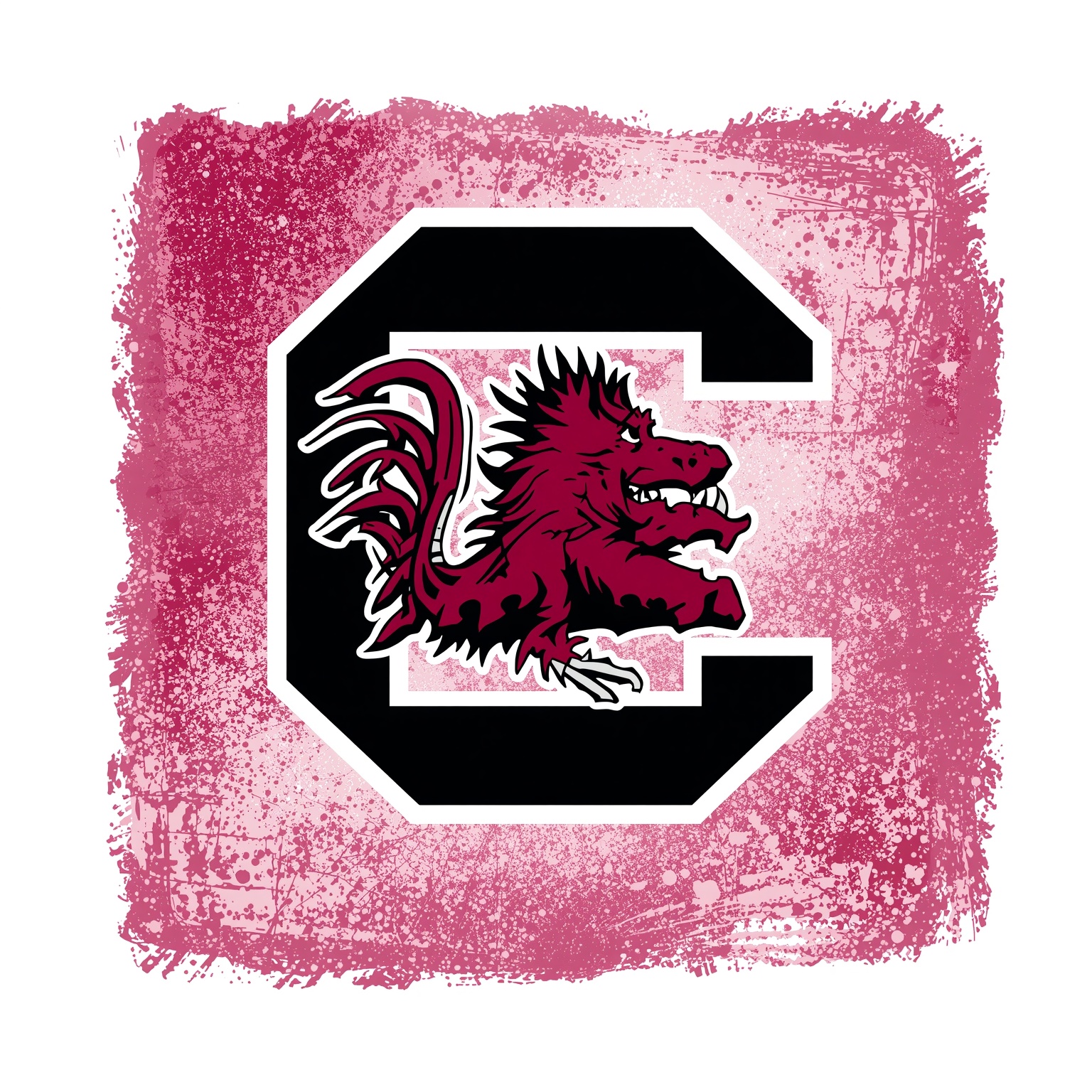Gamecocks Surge in Recruiting with New DB - painting of South Carolina Gamecocks football venue