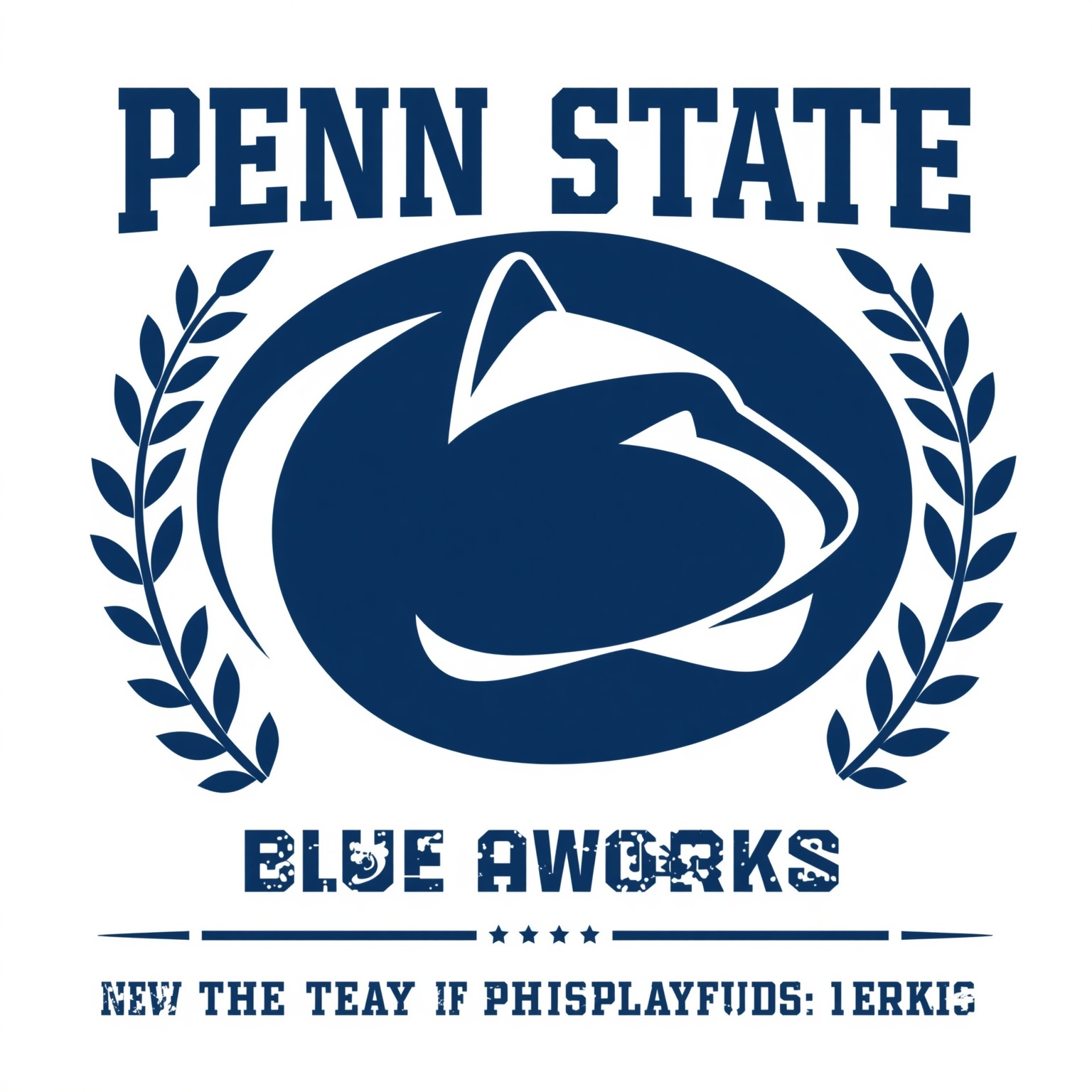Penn State's 2026 Overhaul: New Talent & Playoff Hopes - painting of Penn State Nittany Lions football venue