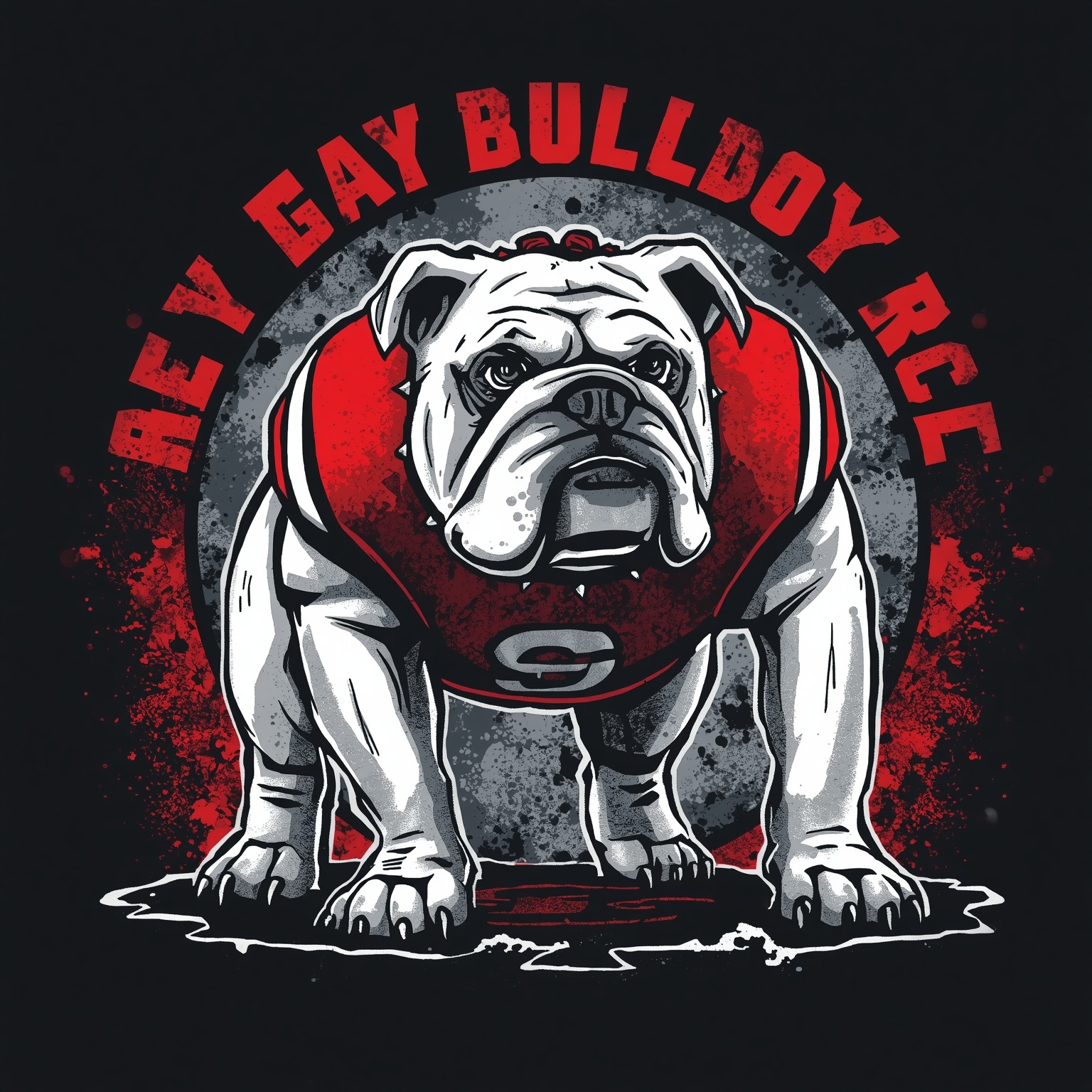 Bulldogs’ 2026 Offense Set to Spark Explosive Revival - painting of Georgia Bulldogs football venue