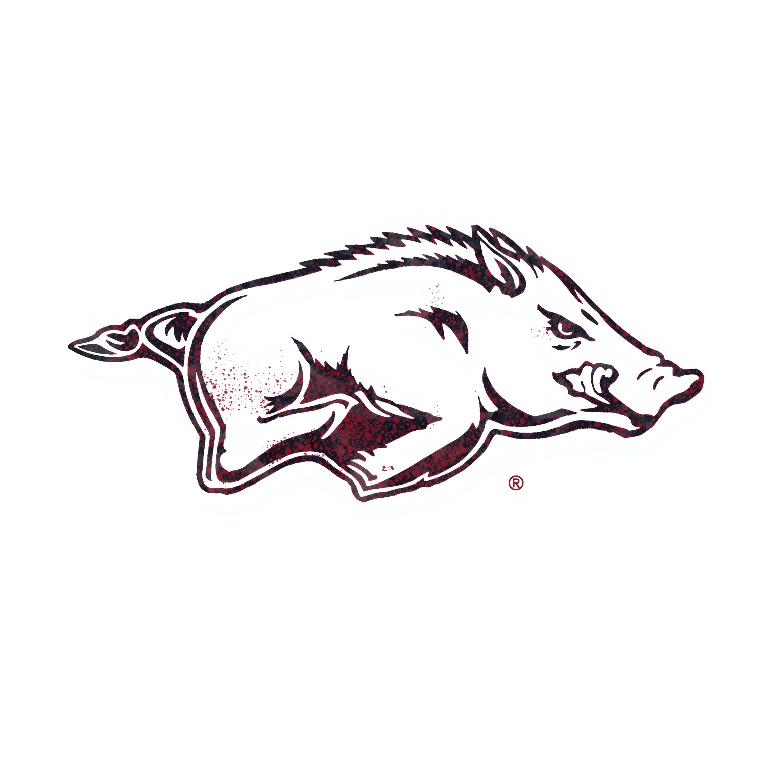 Razorbacks Roster Rundown: Stars, Struggles & Schemes - painting of Arkansas Razorbacks football, basketball venue