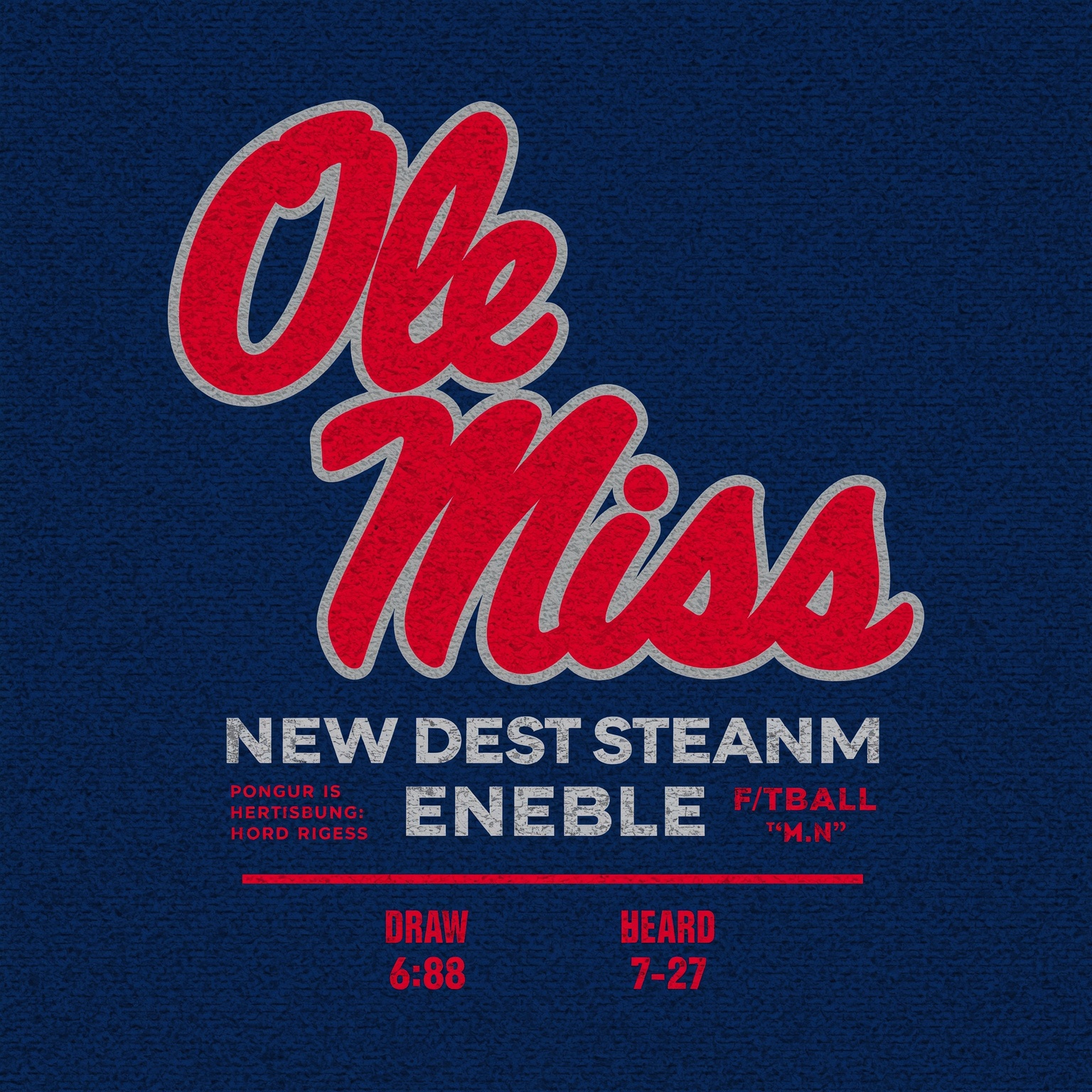 Ole Miss’ Next Chapter: Offense, Defense & Top Recruits - painting of Ole Miss Rebels football venue