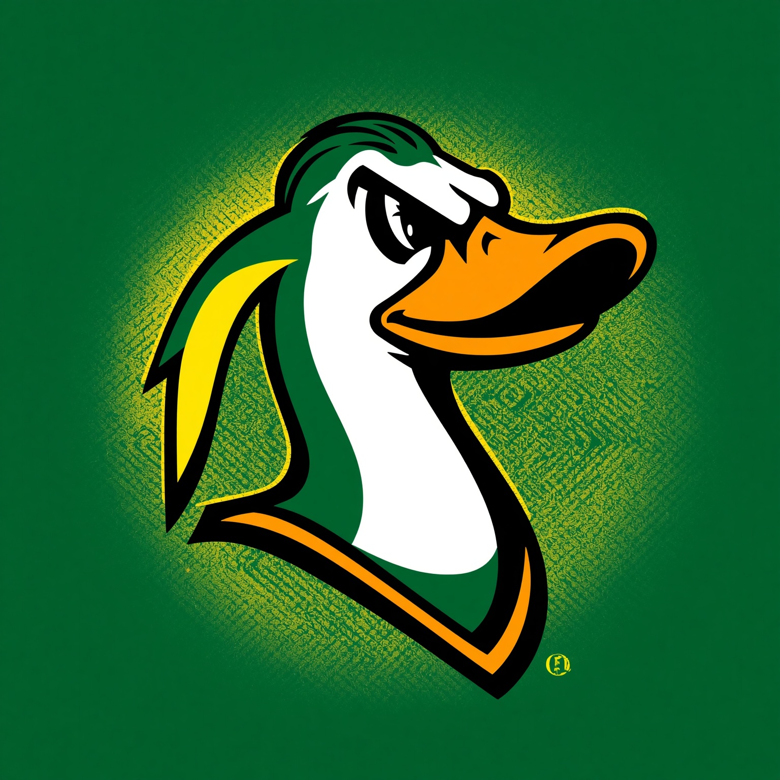 Oregon Ducks: Moore's Rise, Mega Facility, New Recruits - painting of Oregon Ducks football venue