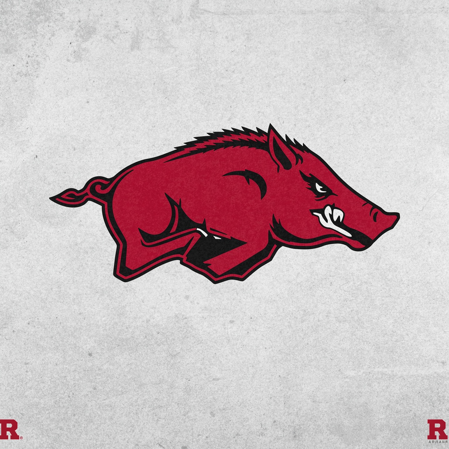 Razorbacks Reload: Fresh Hoops Talent and Power Lineman - painting of Arkansas Razorbacks basketball,football venue