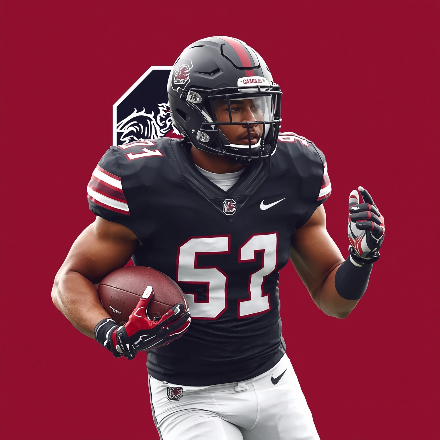 Gamecock Glory: Five-Star DB Joshua Dobson’s Epic Commitment - painting of South Carolina Gamecocks football venue