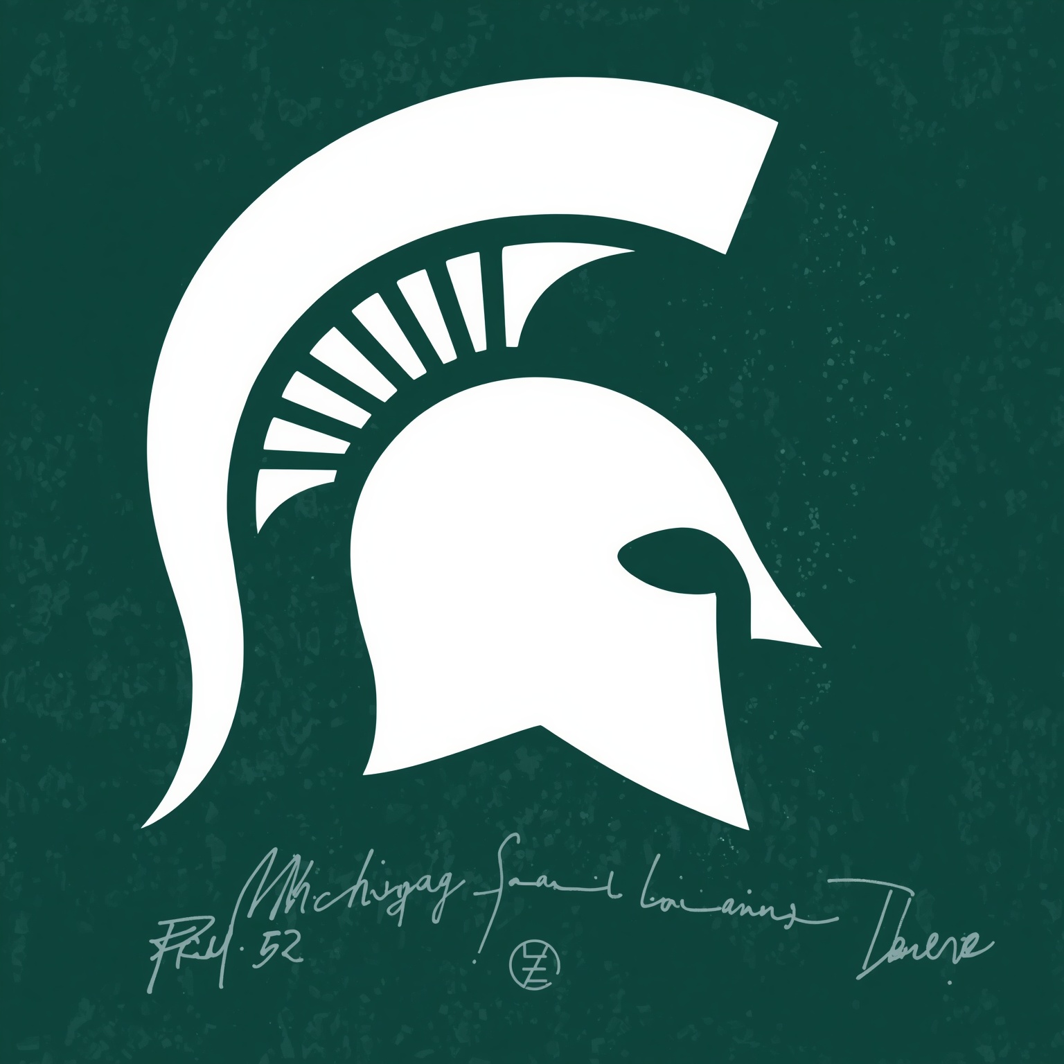 Michigan State Lands Versatile Pass-Rushing Linebacker - painting of Michigan State Spartans football venue